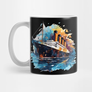 Retro Titanic Men Women Kids Vintage Titanic Mug